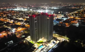 Edificio de Proyecto Parque Meneses B visto desde arriba