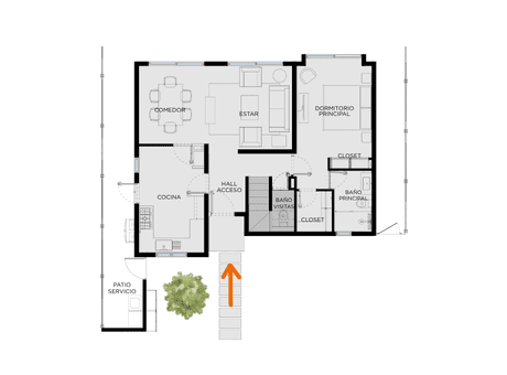 Planta TQN II-3 CH117 - primer piso