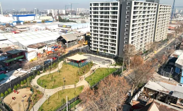 Vista aérea del proyecto Vicuña C