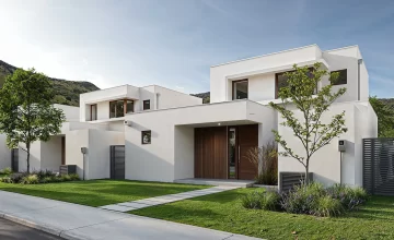 Casa mediterránea del proyecto La Ñipa II